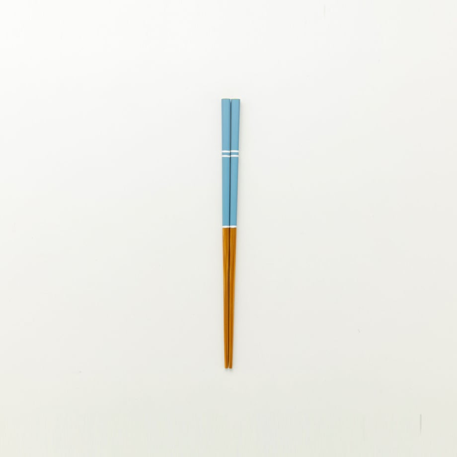 【南関二小の３年生が考えた、小学生のためのお箸】ライン箸21cm