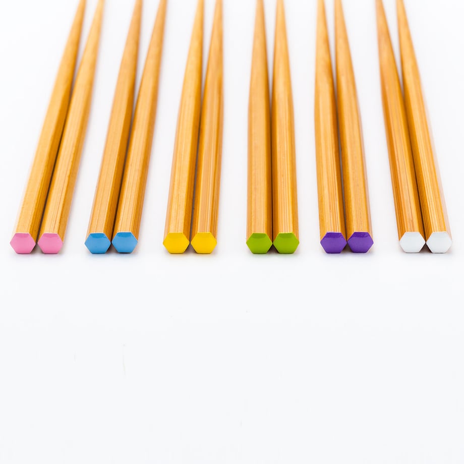 六角子ども箸18cm