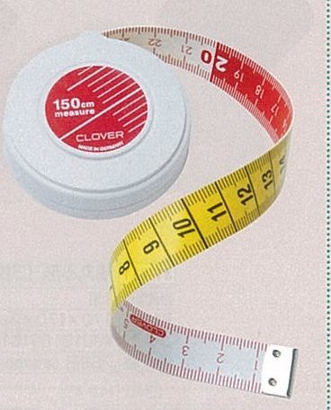 25-316 クロバー 色分けオートメジャー　1.5m クローバー