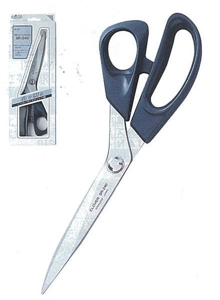 36-224 クロバー 布切ステンレスはさみ　SR-240 クローバー 布切り 裁ちばさみ 裁断