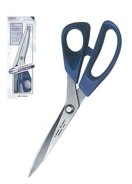 36-226 クロバー 布きりステンレスはさみ24cm　SR-240FT クローバー 布切り 裁ちばさみ 裁断