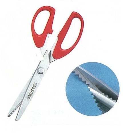 36-631 クロバー ホビーピンキング はさみ P210(22cm) 手芸用　ハサミ クローバー