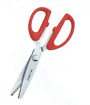 36-632 クロバー ホビー　ピンキング　P180　ギザ刃5mm　19cm クローバー