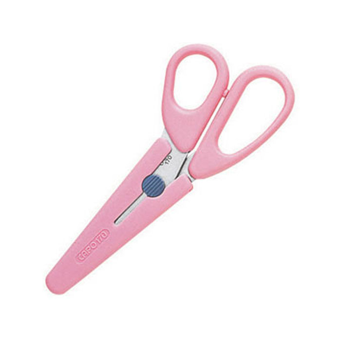 36-661 クロバー ステンレス はさみ　キャポ　170ピンク　17cm 手芸用　ハサミ CAPO クローバー