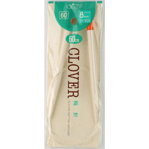 51-308 クロバー 輪針　60cm　ジャンボ8mm クローバー