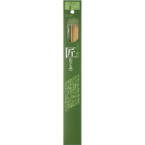 54-302 クロバー 棒針　匠　5本針　25cm　2号 クローバー