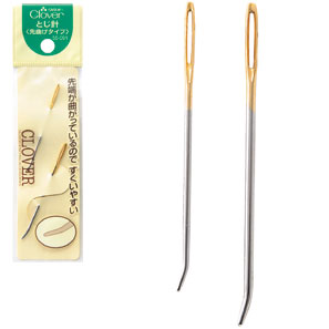 55-091 とじ針　先曲げタイプ クロバー