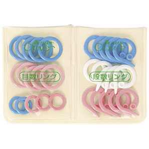 55-731 目数　段数リングセット クロバー