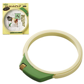 57-407 フリーステッチングフープ　18cm 刺しゅう 刺繍 クロバー