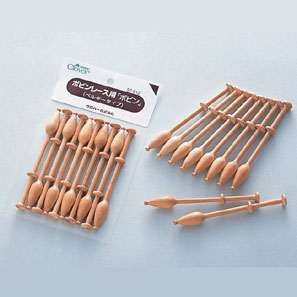 57-812 クロバー ボビンレース用　ボビン　ベルギータイプ クローバー