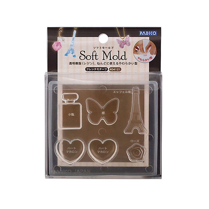 404121 ソフトモールド 「フレンチモチーフ」 ジュエルラビリンス [パジコ]