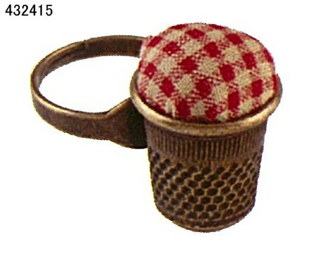 432415 リトルハウス　LH ピンクッションリング　AG　フリーサイズ