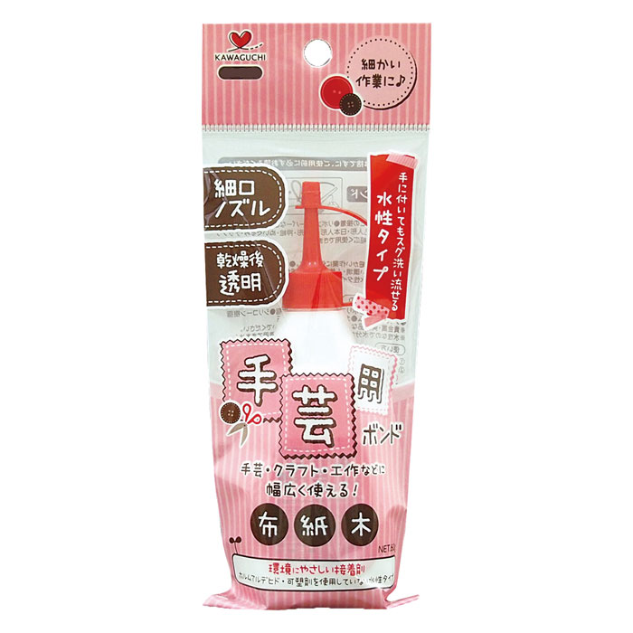 11-510 手芸用ボンド　紙・布・木製品用接着剤　60g