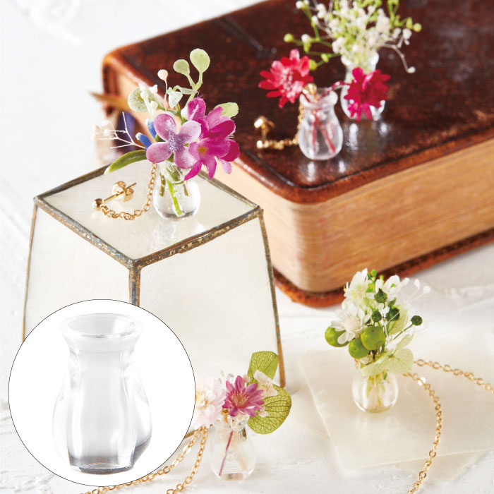 403278 パジコ ミニチュアアクリルアイテム(フラワーベース) レジンアクセサリーデコパーツ