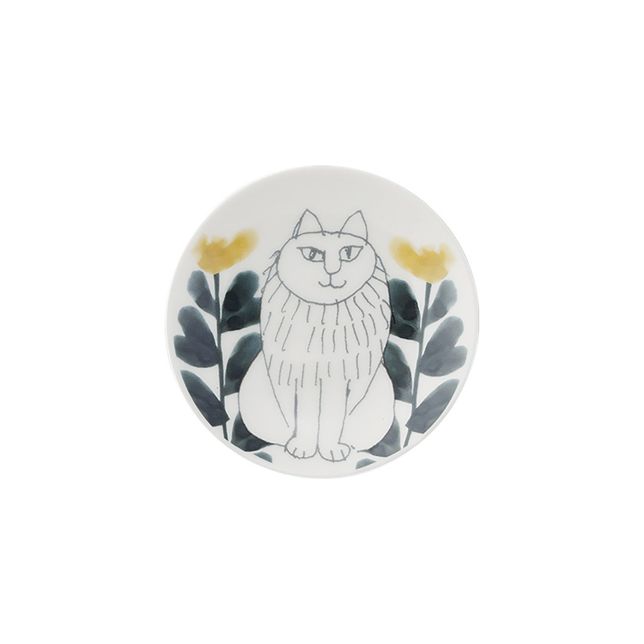 【リサ・ラーソン】豆皿（イエロー）【LL150】 LL154-333