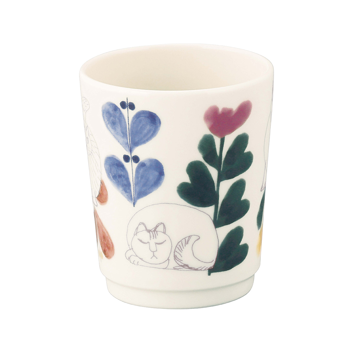 【LISA LARSON】湯呑(フラワー)【LL150】LL155-327