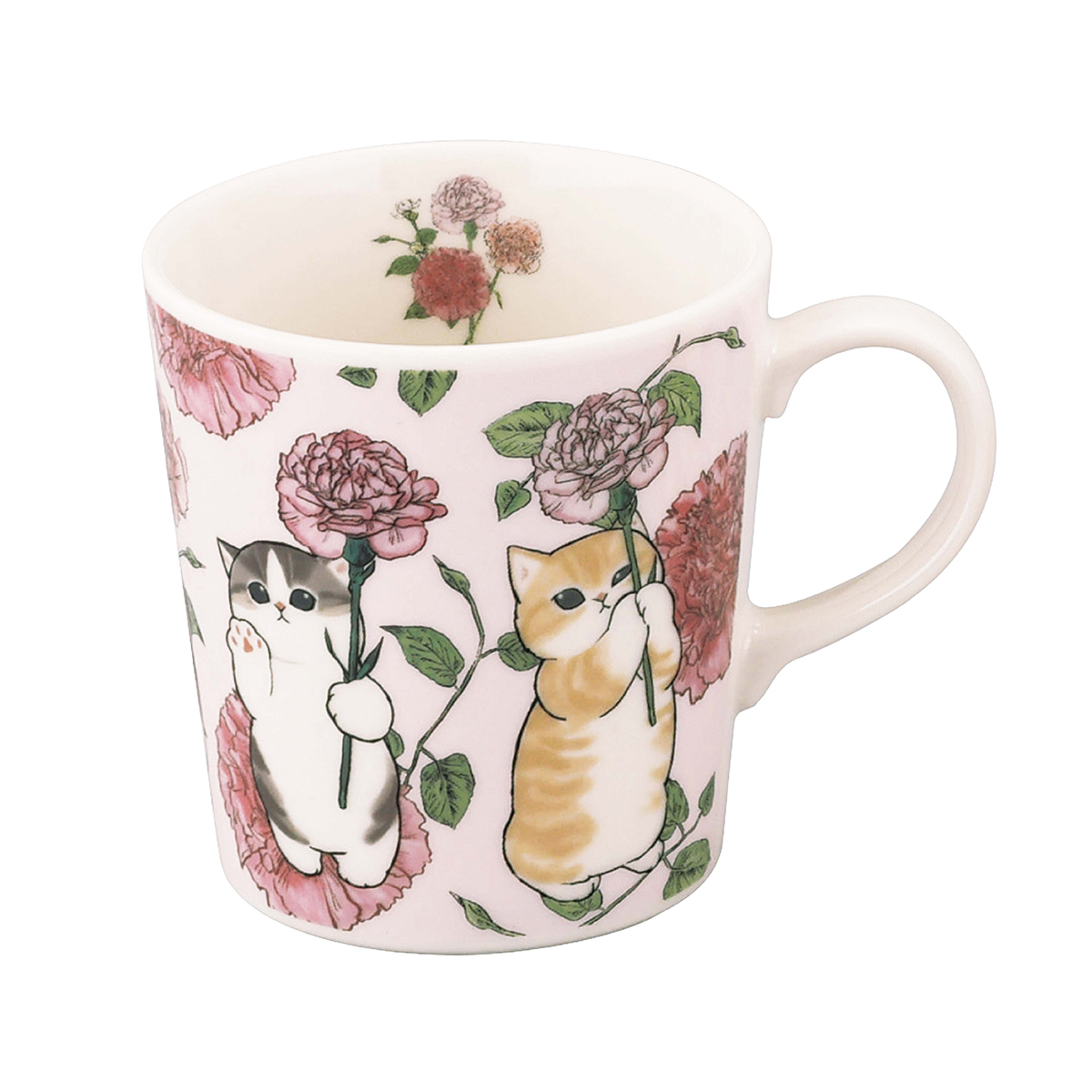 【mofusand×HIBIYA-KADAN】マグ(ピンク)【MFH10】MFH11-11