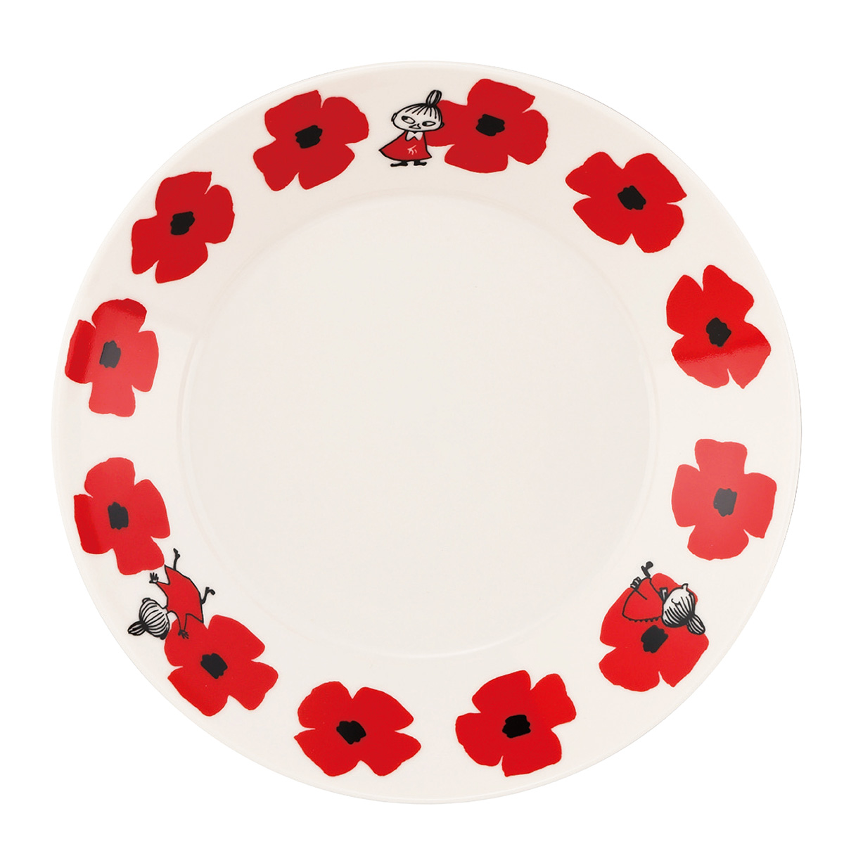 【ムーミン】22パスタプレート(リトルミイ)【MM10000】MM10002-355