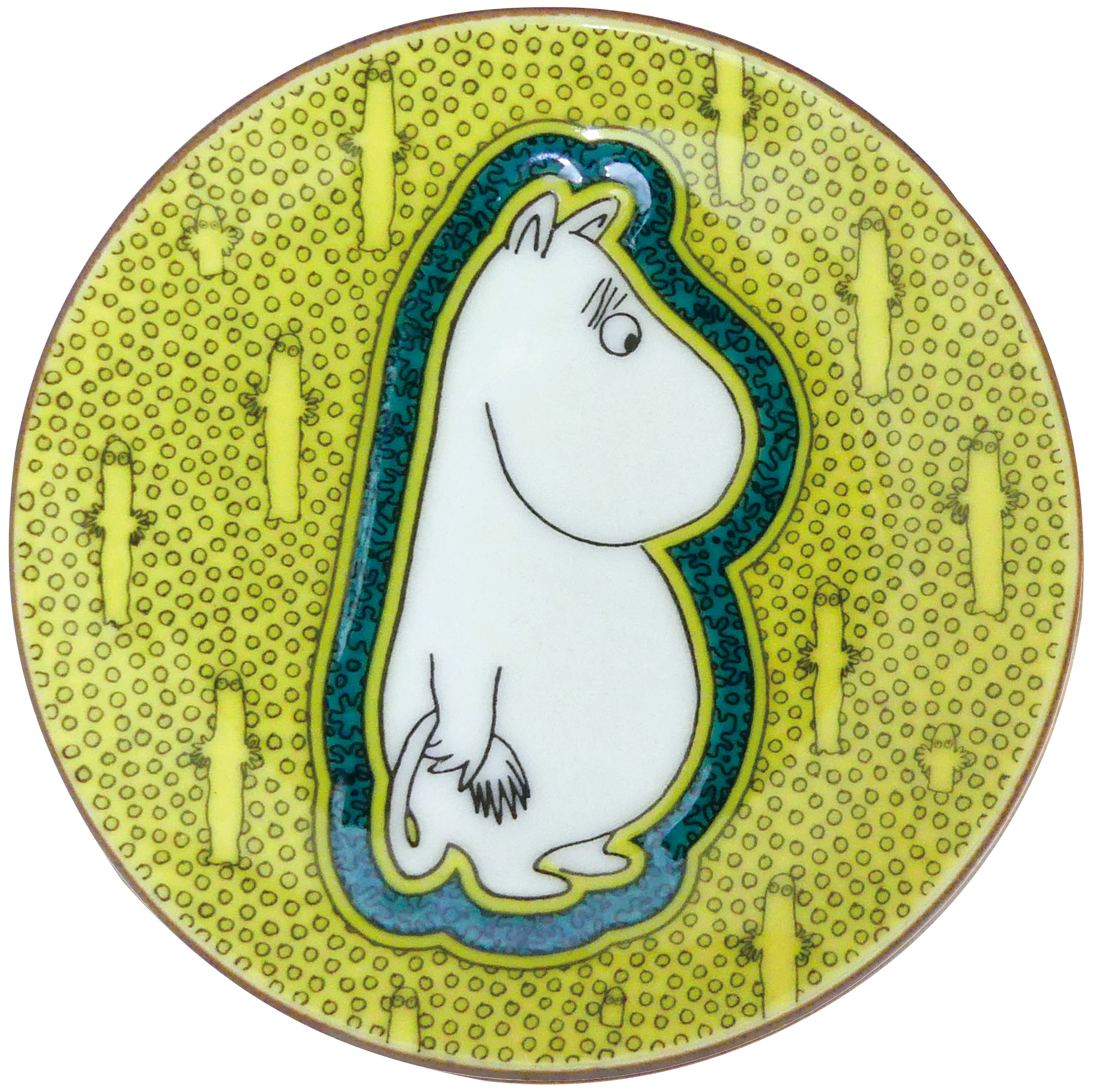 【ムーミン】豆皿(青手間取)【MM13000】MM13001-333