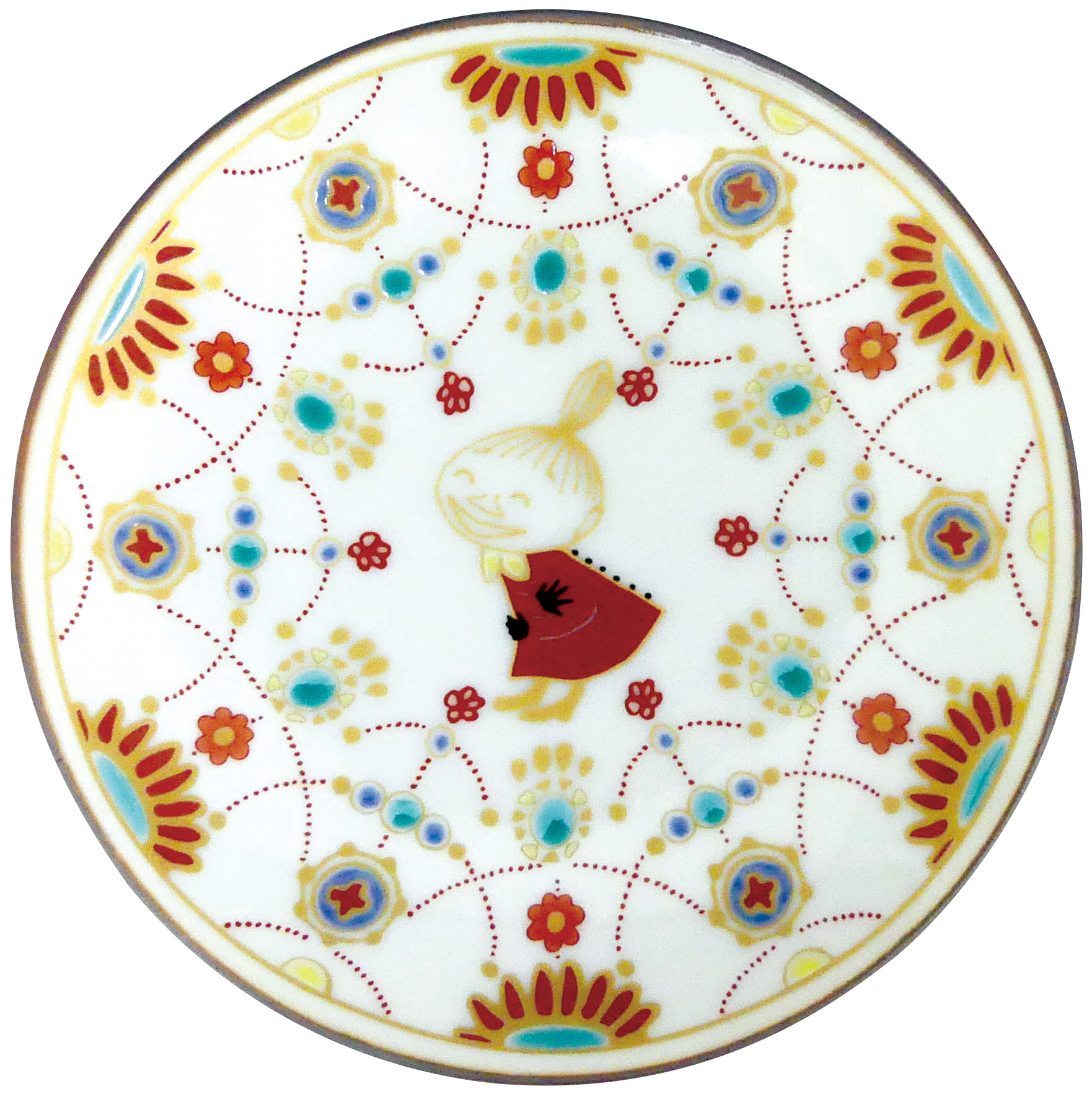 【ムーミン】豆皿(瓔珞文)【MM13000】MM13002-333