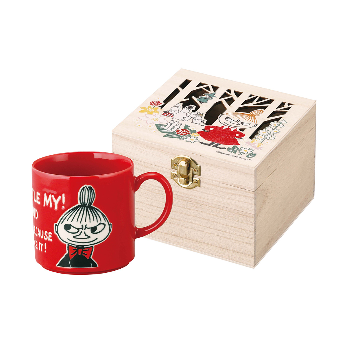【MOOMIN】木箱入マグ(アローン)【MM16000】MM16002-11H