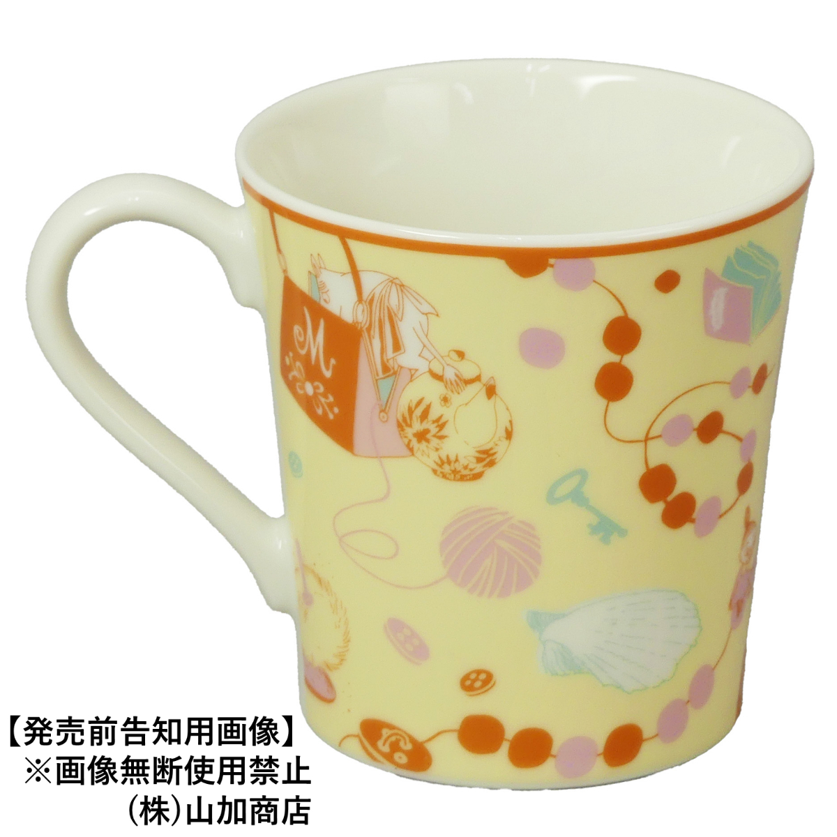 【MOOMIN】【Moominmamma's bag】マグ（ベージュ）【MM21400】MM21402-11