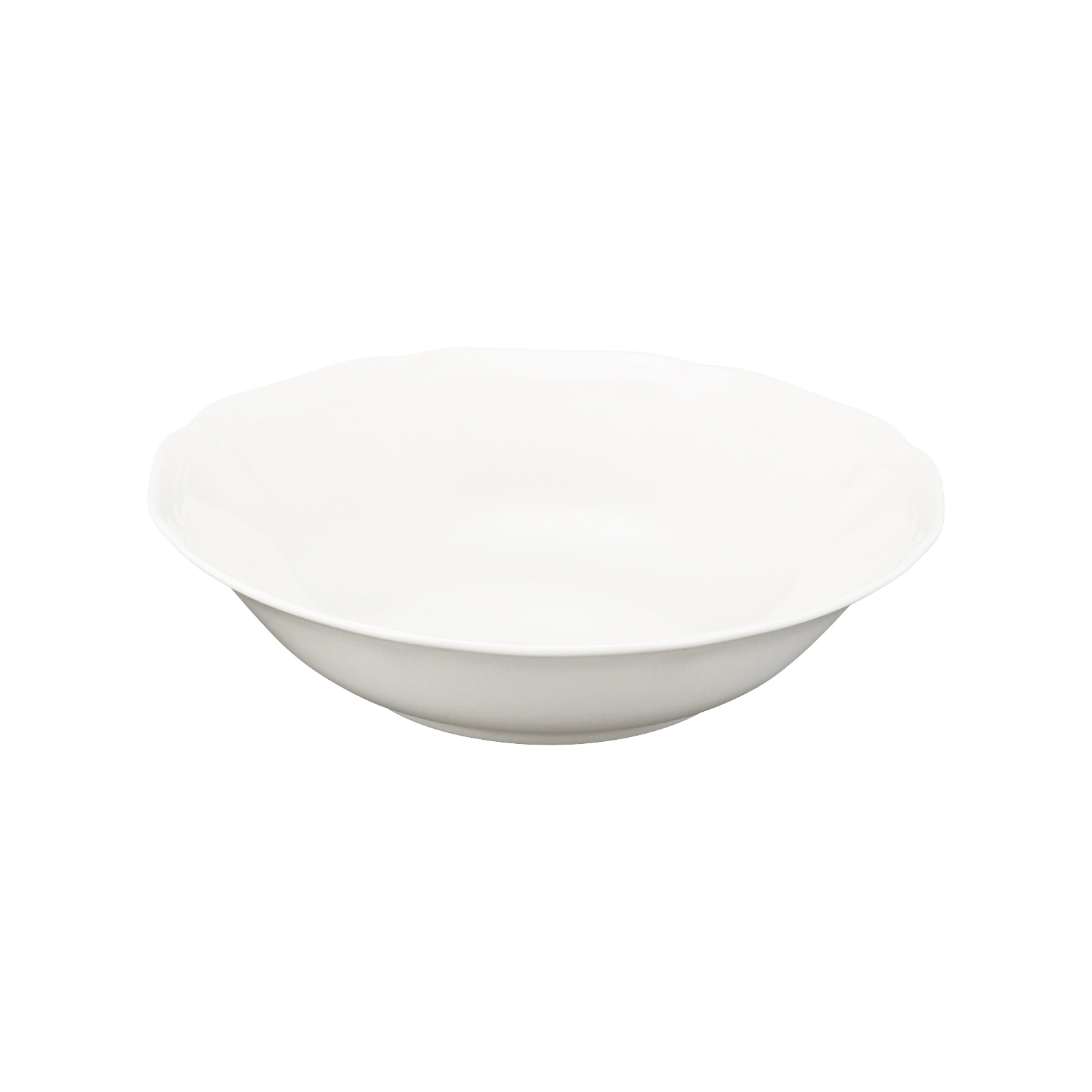 【PLAGE】19㎝クープスープ皿（ホワイト）NB800-8604