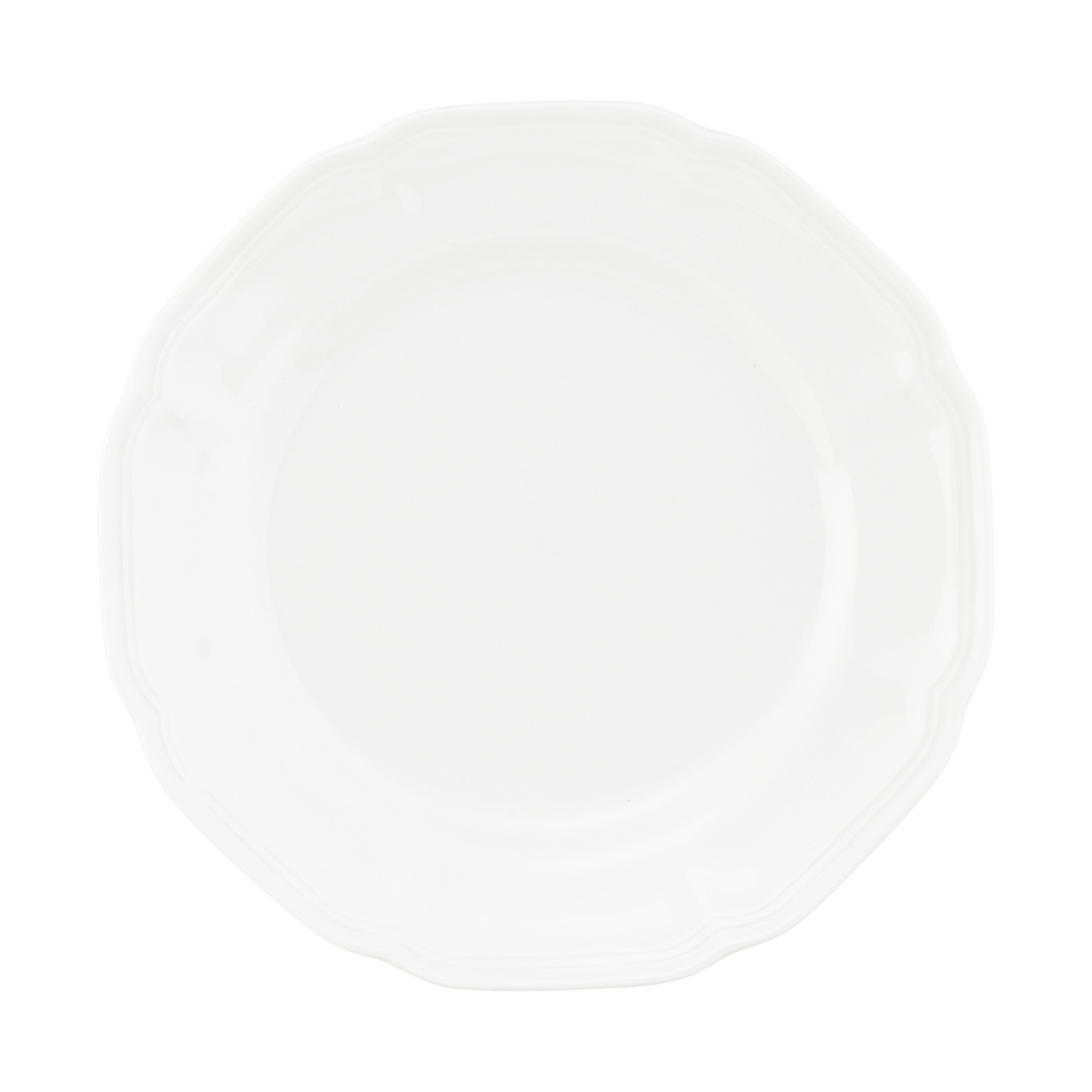 【PLAGE】23㎝ミート皿（ホワイト）NB800-8616