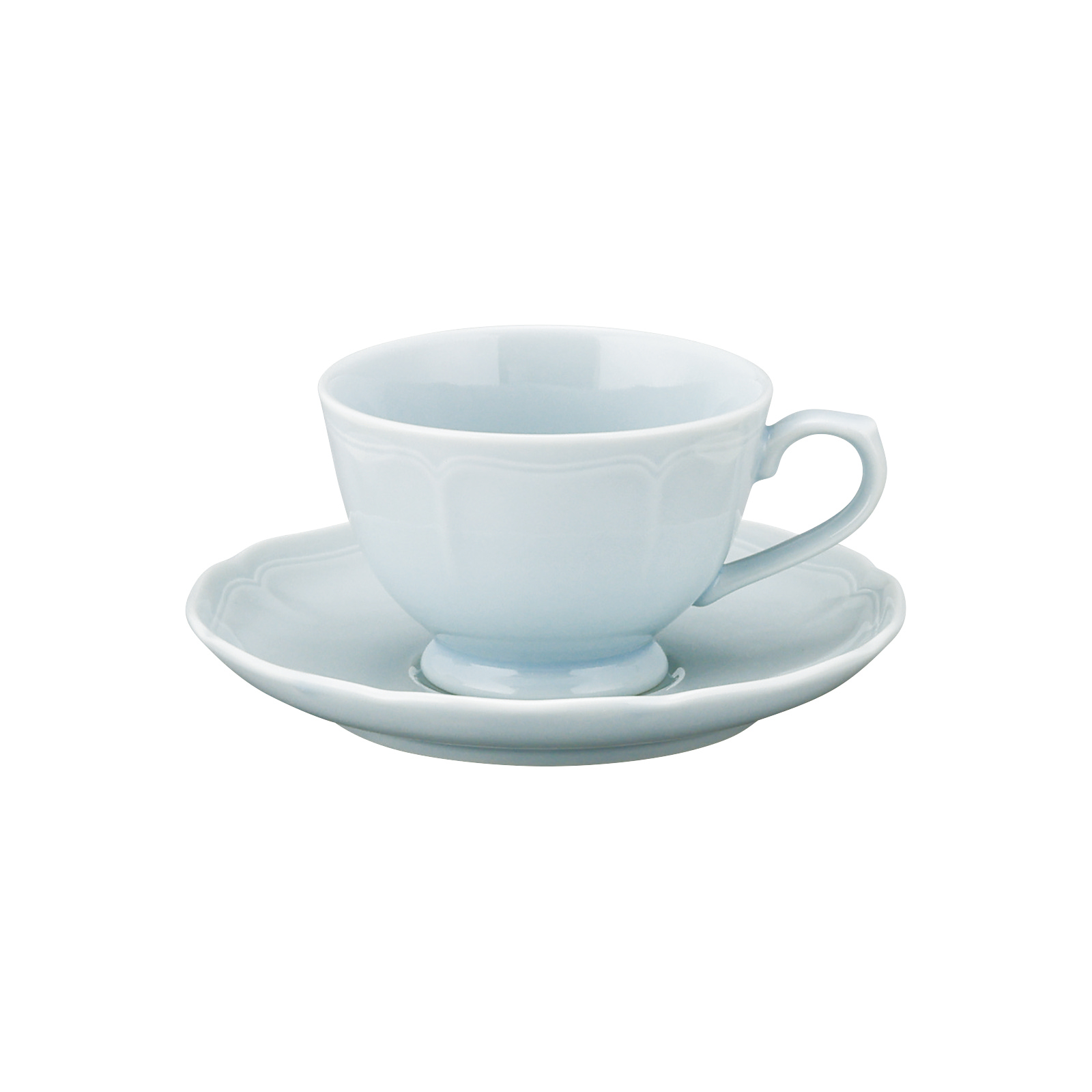 【PLAGE】台付兼用カップ（ブルー）NB801-8608