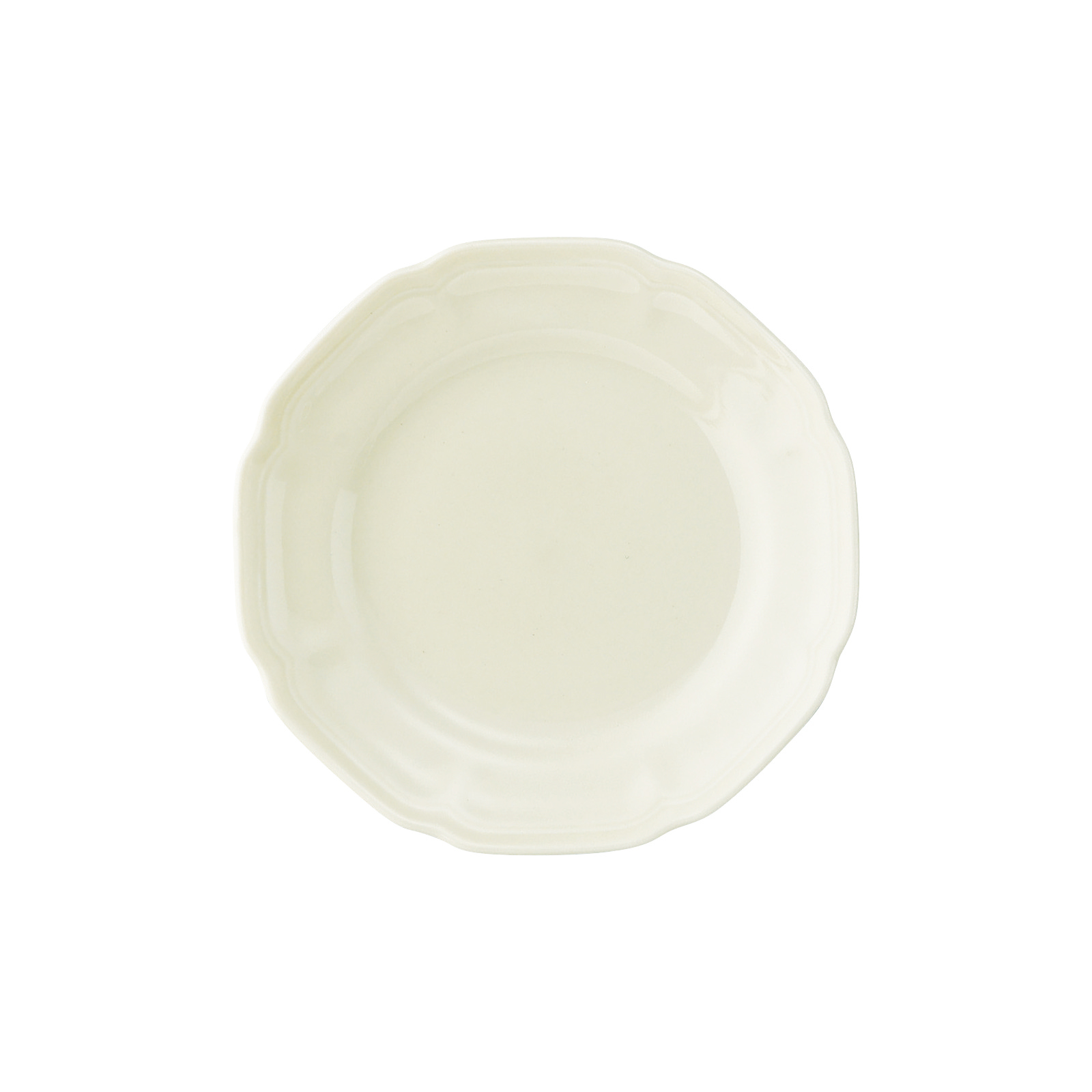 【PLAGE】16㎝パン皿（クリーム）NB802-8603