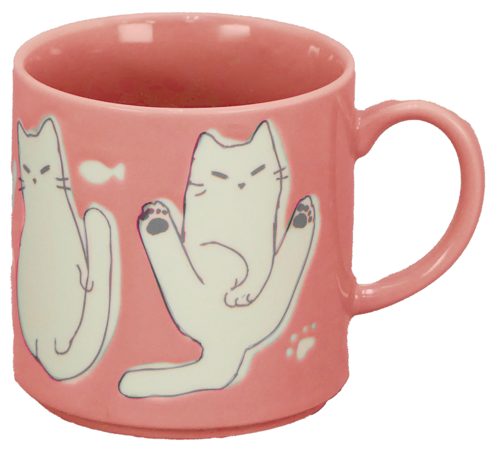 【のんびりするのにゃ】マグ（ピンク）【NEK40】NEK41-11