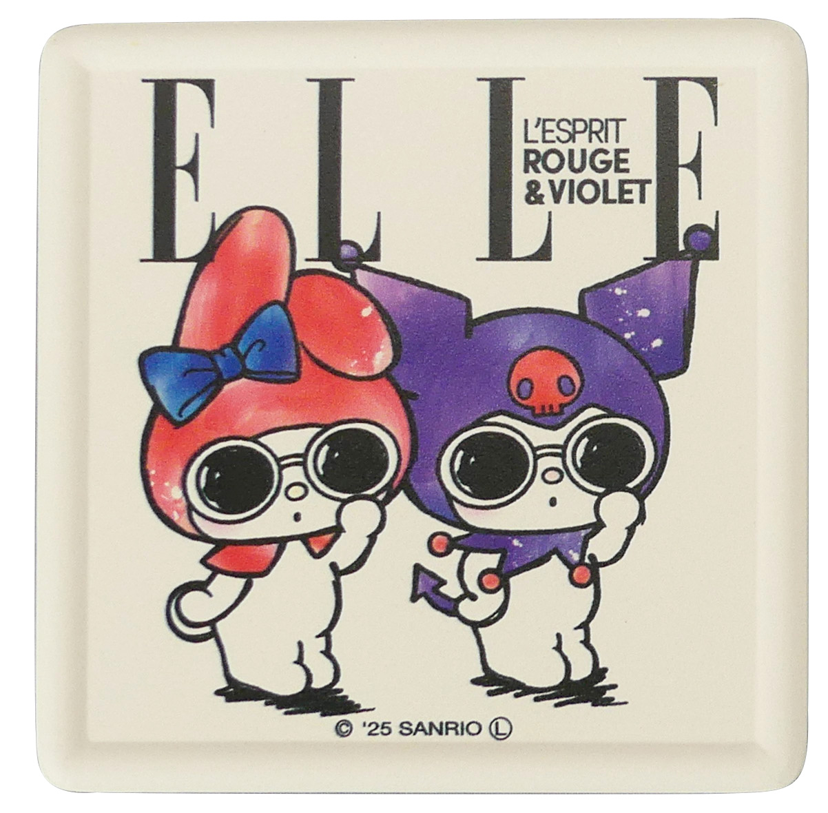 【サンリオ】吸水タイルコースター(角)【SAN190】SAN191-346