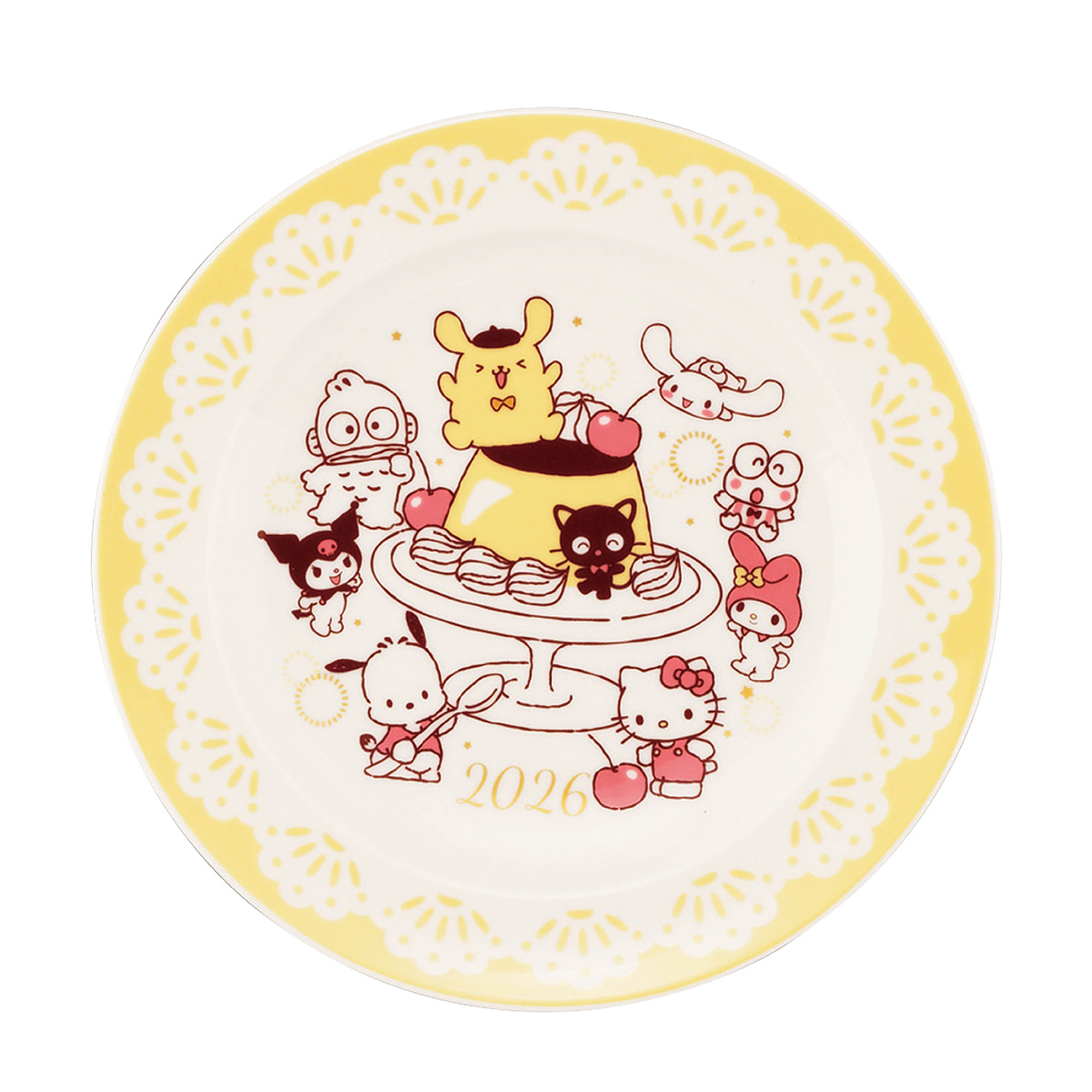 【サンリオキャラクターズ】イヤーズプレート(2026)【SAN2026】SAN2026-YP