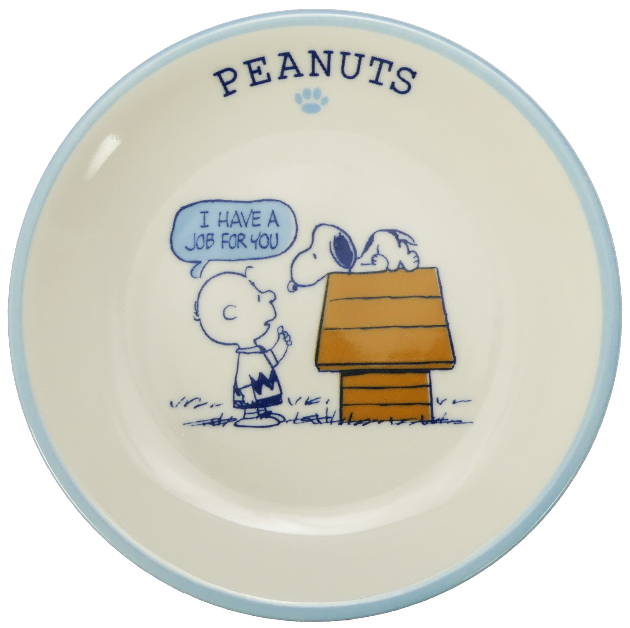 【軽量食器】【PEANUTS】19プレート(ブルー)【SN2800】SN2802-330
