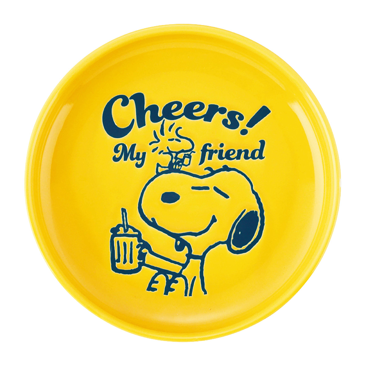 【PEANUTS】ごちそうワンプレート(イエロー)【SN2900】SN2902-320