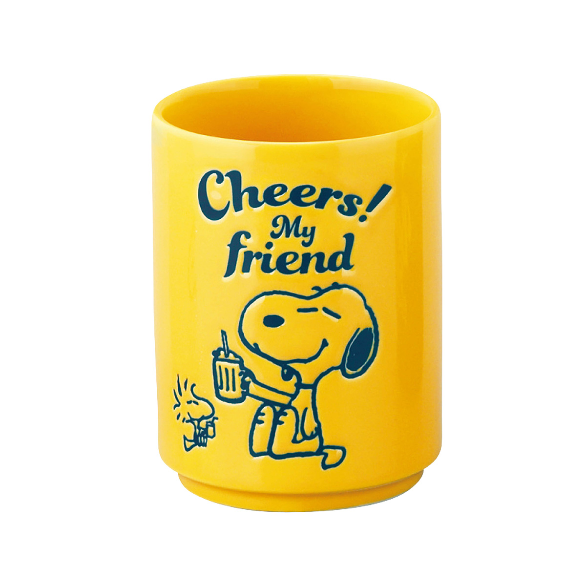 【PEANUTS】寿司湯呑(イエロー)【SN2900】SN2902-327