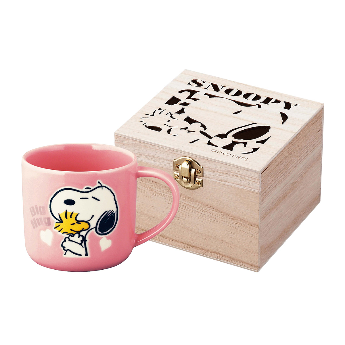 【PEANUTS】木箱入マグ(ハグ)【SN3000】SN3001-11H