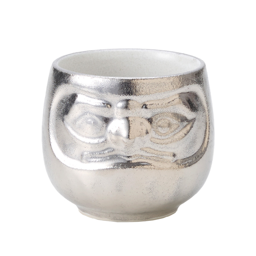 【インバウンド】だるま堂　盃　銀【DMD】DMD-02