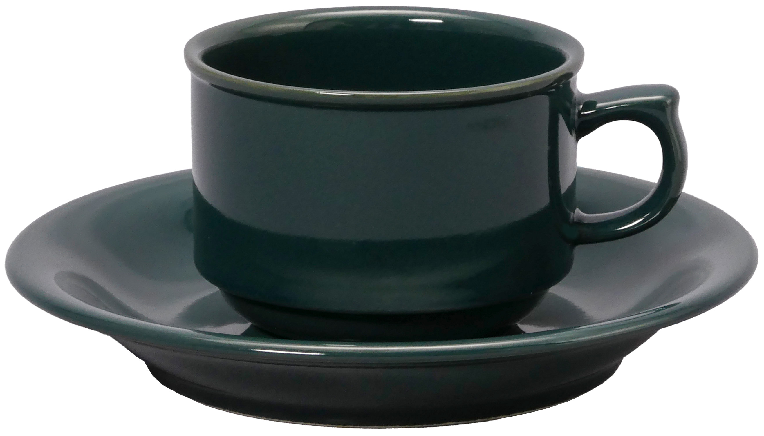【リセラ】スタッキングコーヒーカップ（ディープグリーン)【YRC10】YRC15/9016