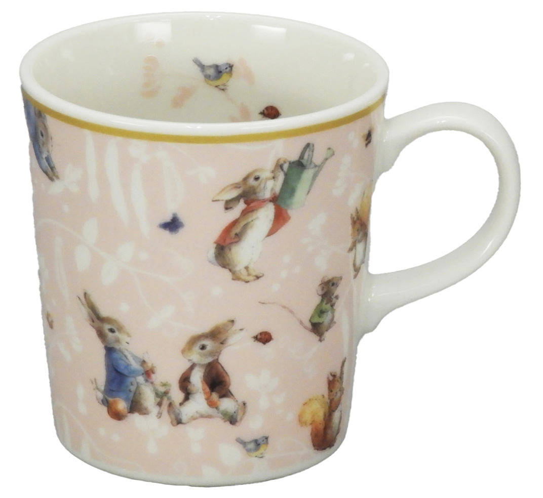 【ピーターラビット】マグ(ピンク)【PR670】PR671-11