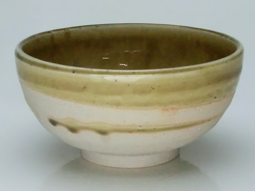 七代目 松助窯　飯碗　琥珀