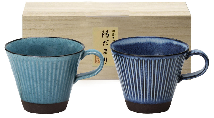 【数量限定】陽だまり　ペアマグB 　木箱入