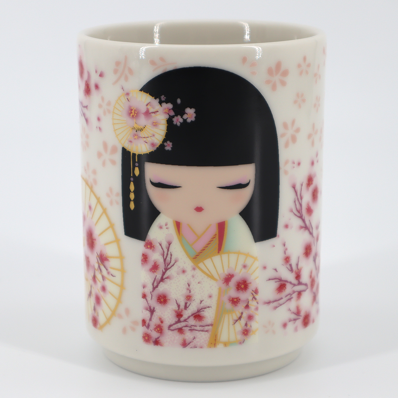 KIM-YU01 キミドール 湯呑　Sakura