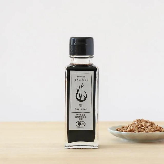 国産有機燻製醤油 いぶりの雫100ml