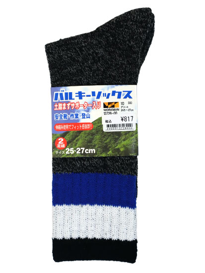 13726-00 バルキーソックス ２Ｐ