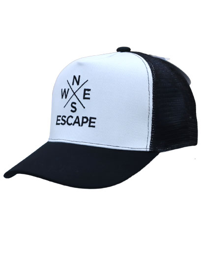 15306-03 刺繍ツイルメッシュキャップ " ESCAPE "
