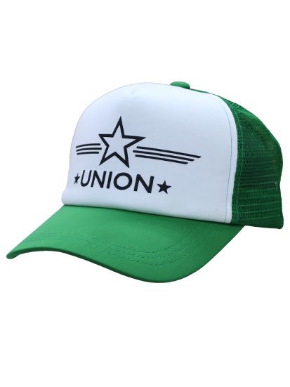 15315-03 メッシュキャップ プリント " UNION "