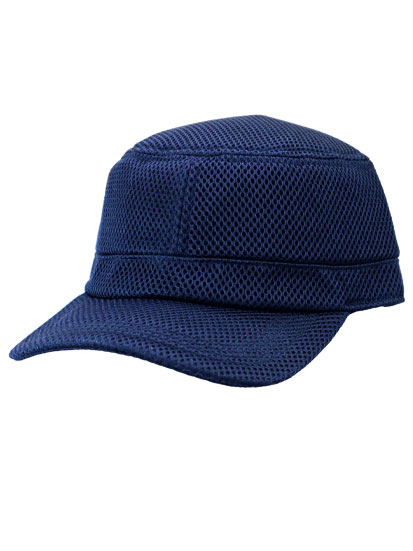 15942-01 エアーメッシュワークキャップ クロ