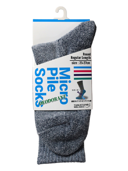 マイクロパイルDEOソックス先丸 25-27cm