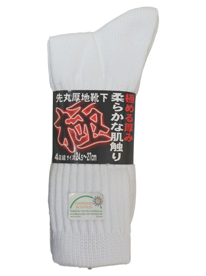 極厚地靴下 先丸 25-27cm